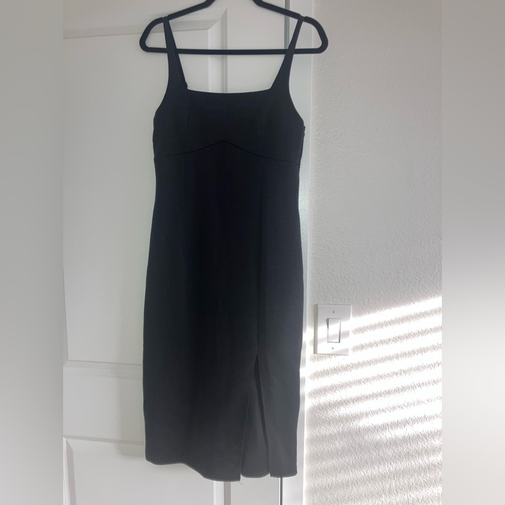 Black Dress with slit